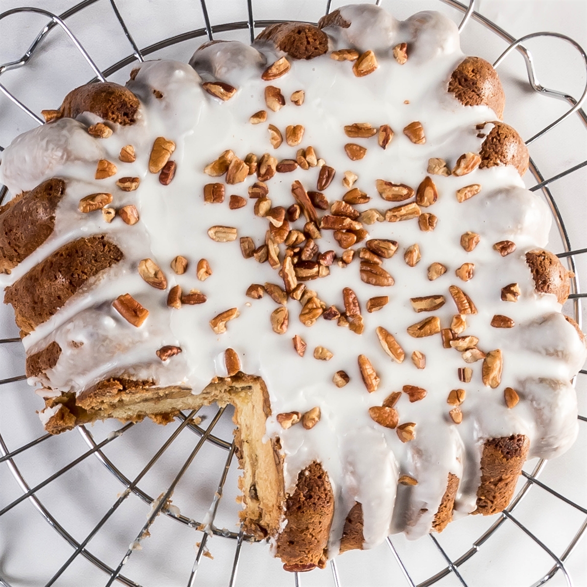 Brown Sugar Pecan Coffee Cake Recipe - bon COOK