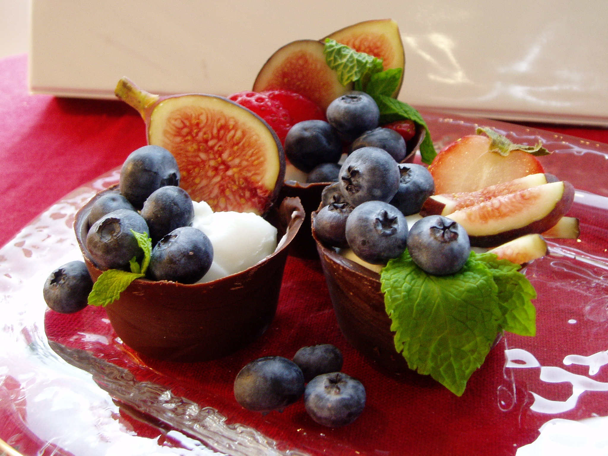 Chocolate Fruit Cups - Home Cooking That Works With Your Real Life