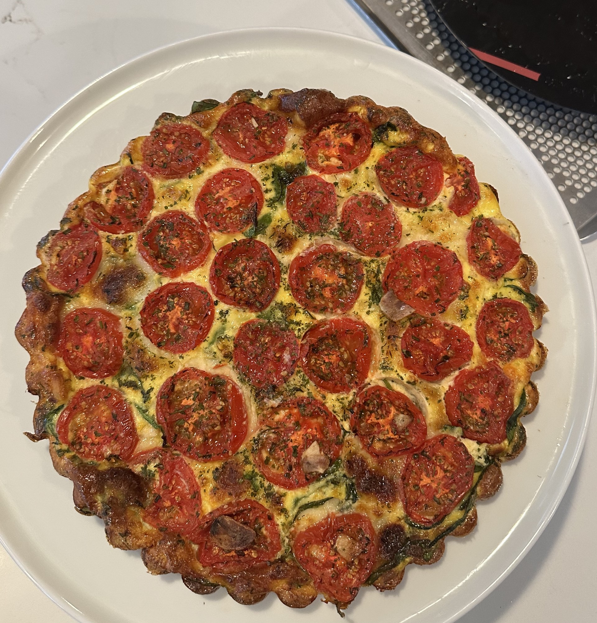 Crustless Vegetable Quiche - Home Cooking with bon COOK - Cooking Solutions