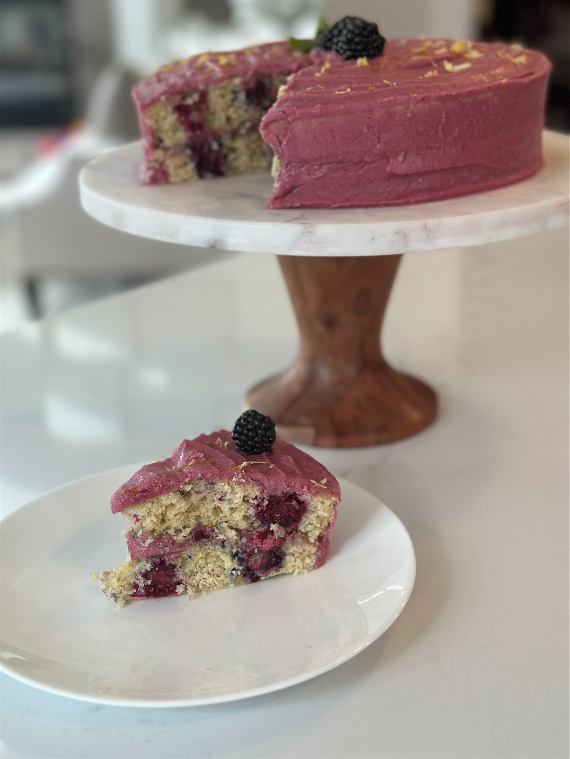 Blackberry Cake - Home Cooking That Works With Your Real Life