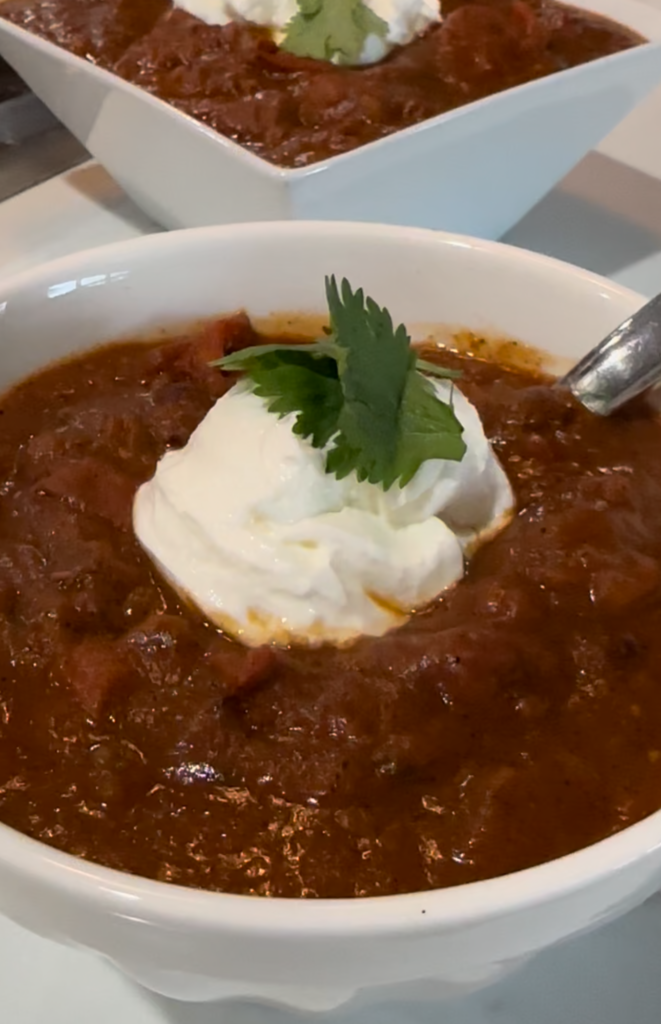 Meatless Pumpkin Chili