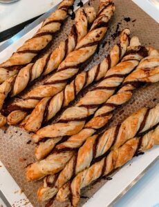 Nutella Pastry Twists