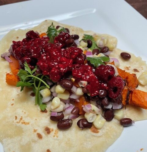 Plant Based Sweet Potato Tacos