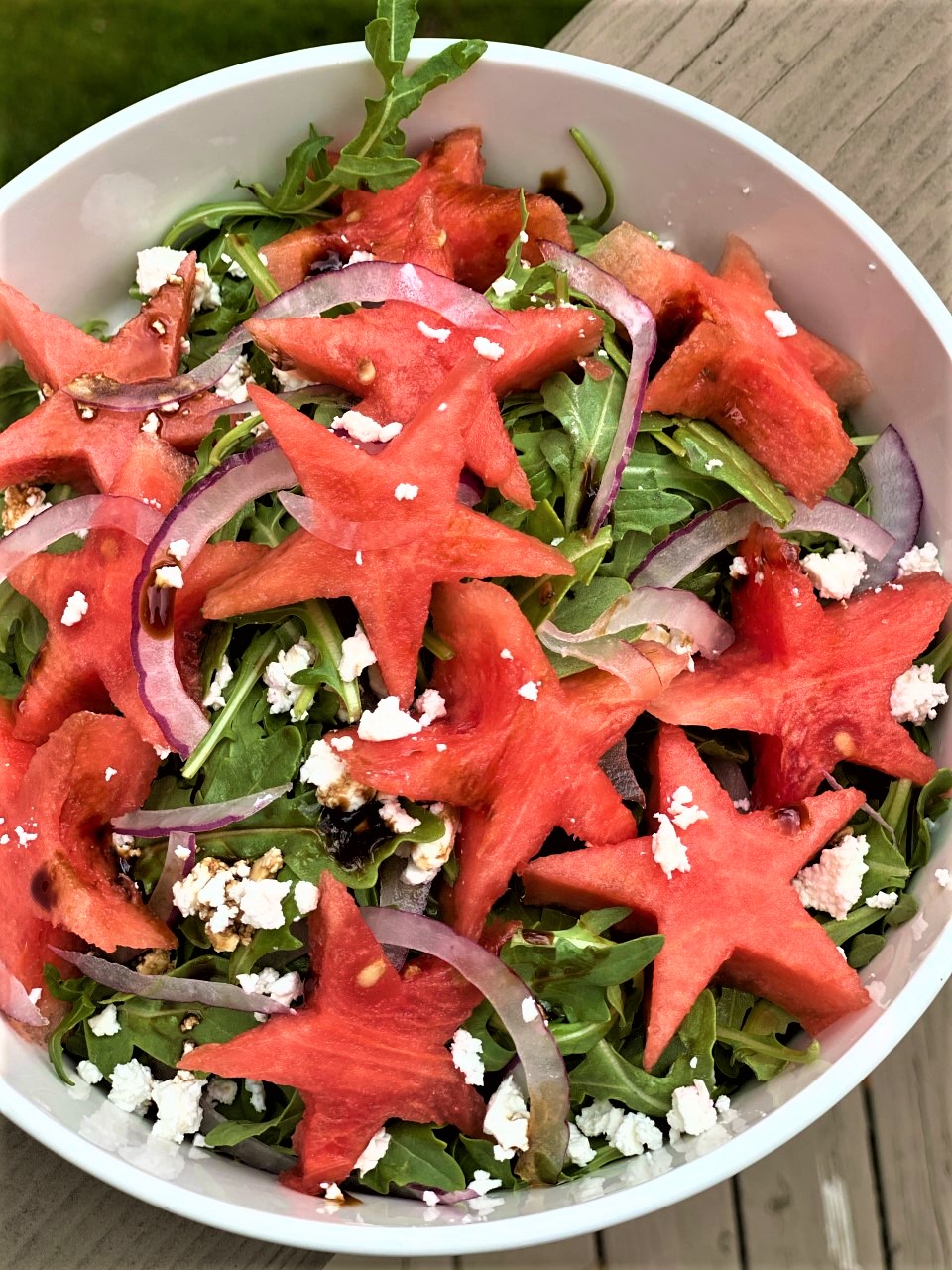 Arugula Watermelon and Feta Salad Recipe
