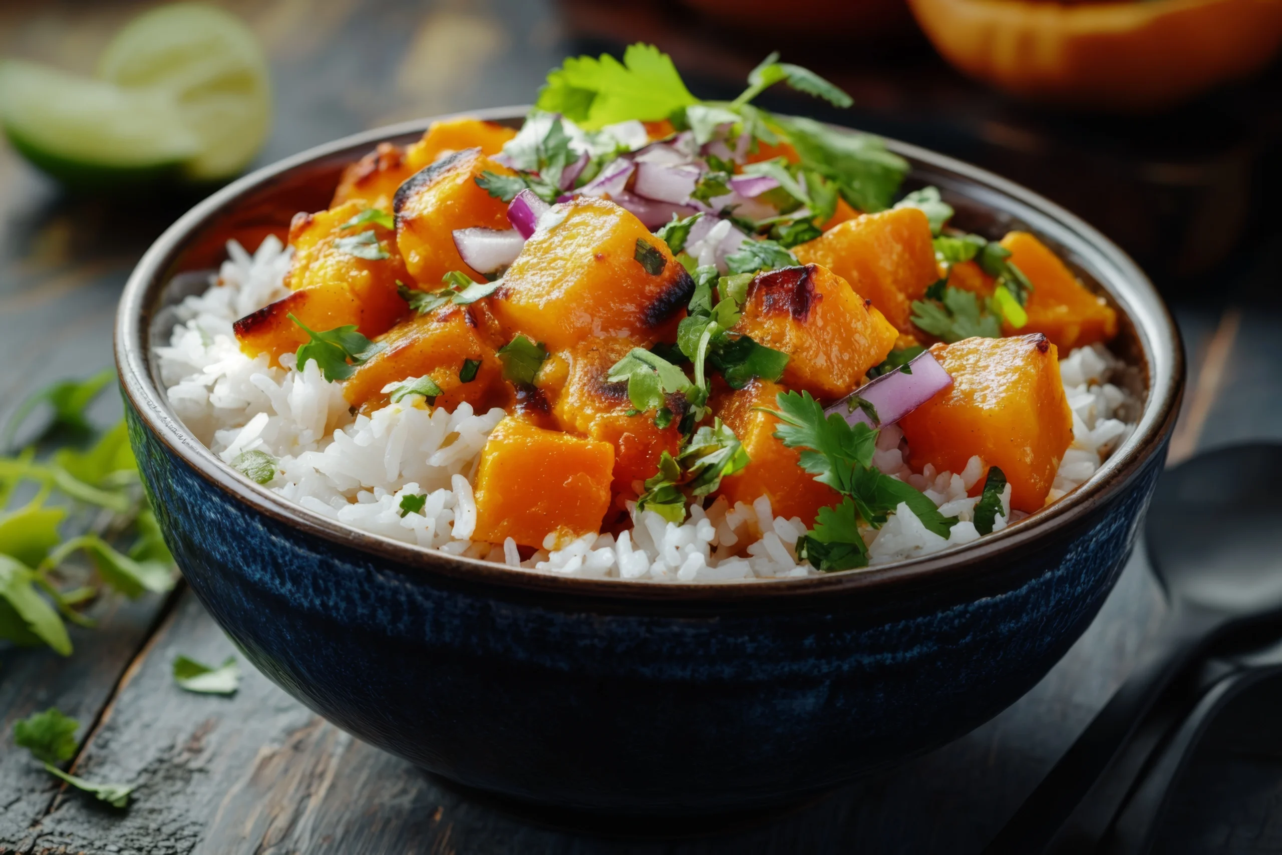 Butternut Squash and Rice Bowl Recipe
